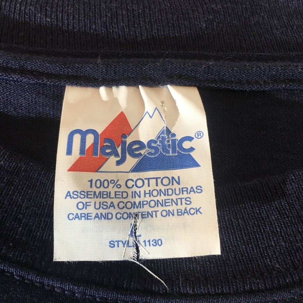 Vintage Majestic 2003 Cubs Playoffs Dustiny-size L - Picture 4 of 4